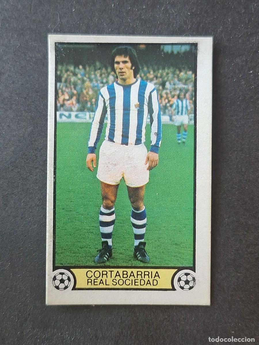 Cromos de f&uacute;tbol: L3 CORTABARRIA REAL SOCIEDAD LIGA ESTE 1979 1980 79 80 DESPEGADO RECUPERADO