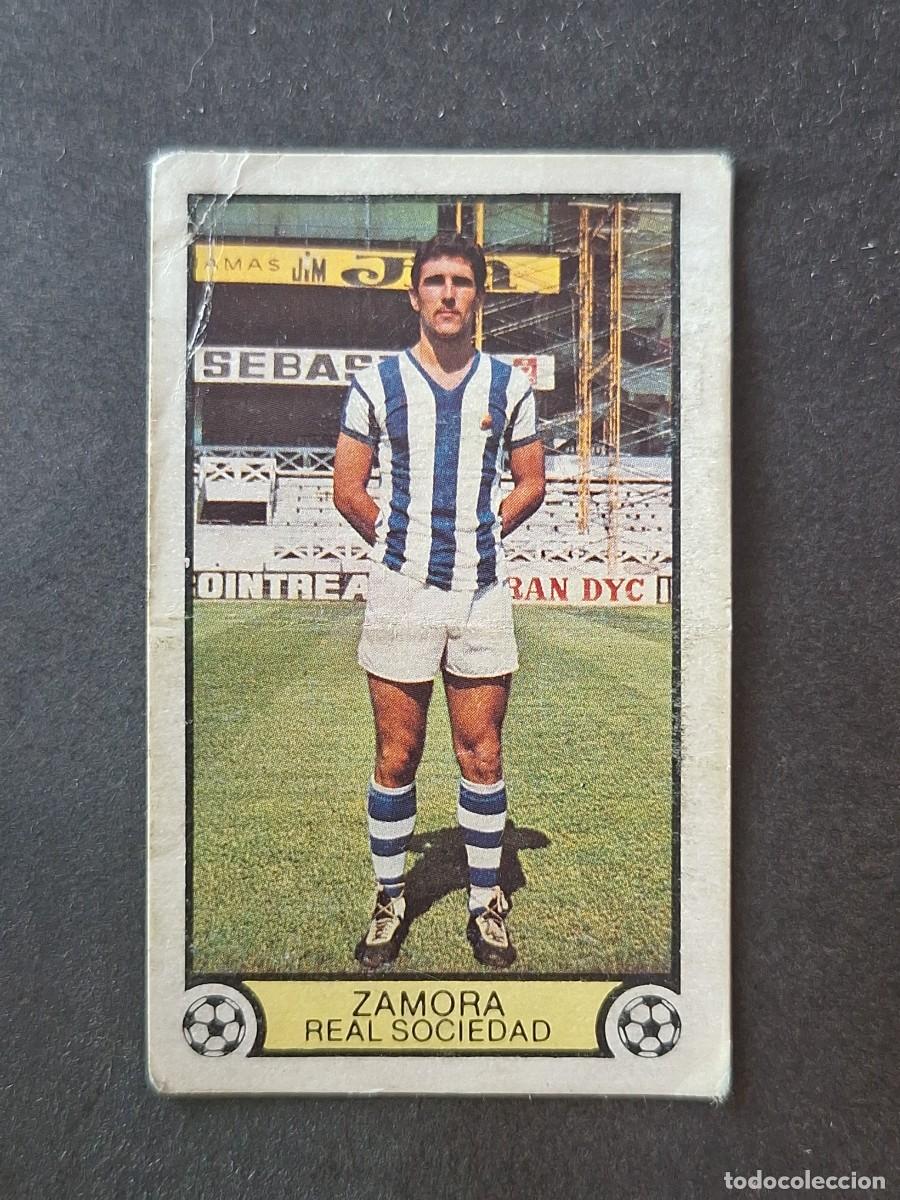 Cromos de f&uacute;tbol: L3 ZAMORA REAL SOCIEDAD LIGA ESTE 1979 1980 79 80 DESPEGADO RECUPERADO