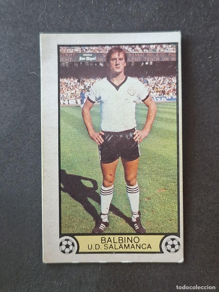 Cromos de f&uacute;tbol: L3 BALBINO U. D. SALAMANCA LIGA ESTE 1979 1980 79 80 DESPEGADO RECUPERADO