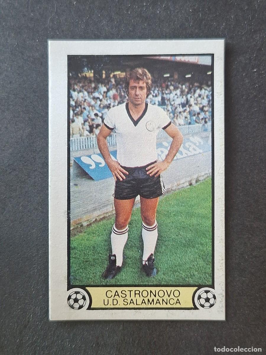 Cromos de f&uacute;tbol: L3 CASTRONOVO U. D. SALAMANCA LIGA ESTE 1979 1980 79 80 DESPEGADO RECUPERADO
