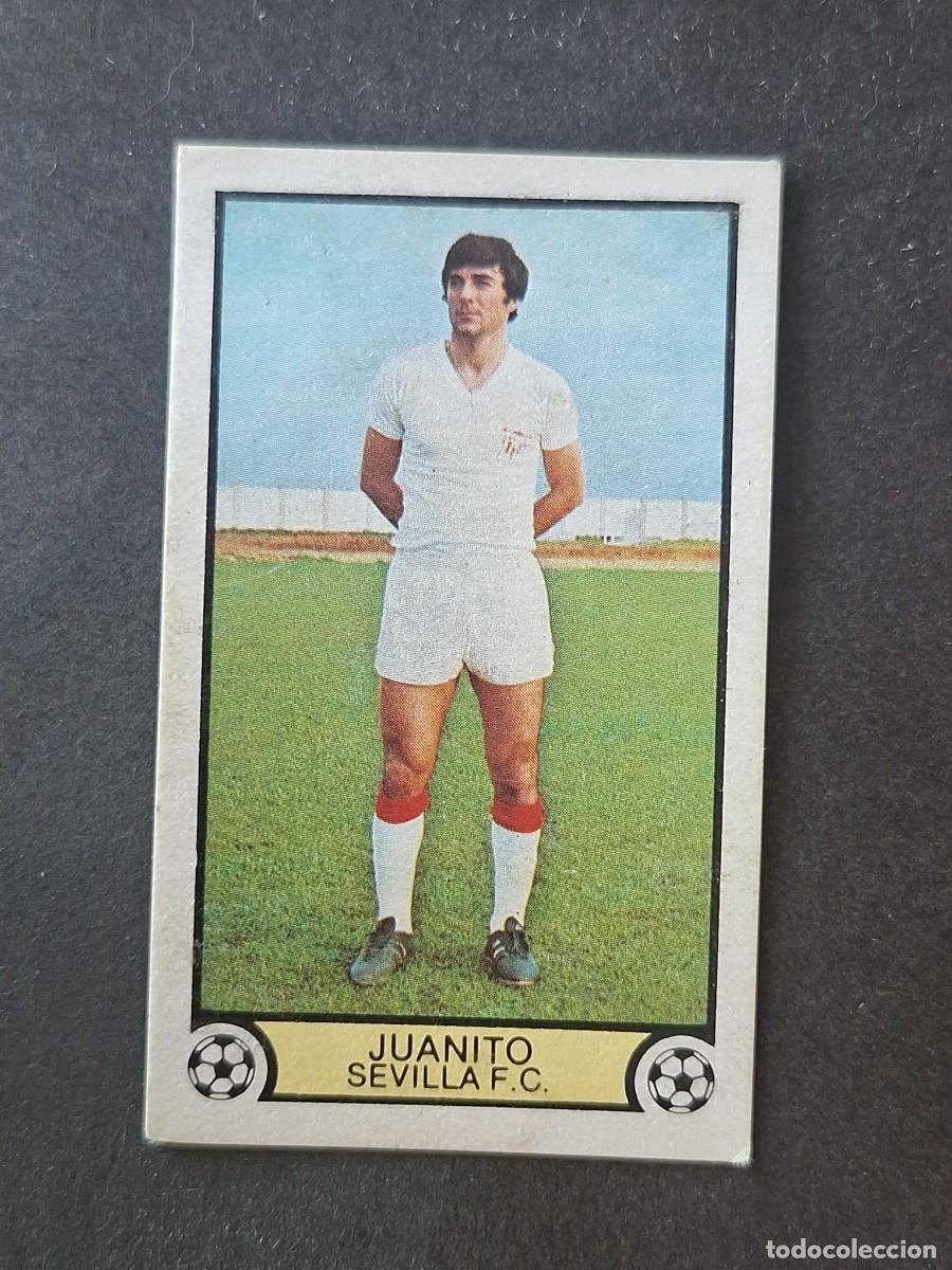 Cromos de f&uacute;tbol: L3 JUANITO SEVILLA C. F. LIGA ESTE 1979 1980 79 80 DESPEGADO RECUPERADO