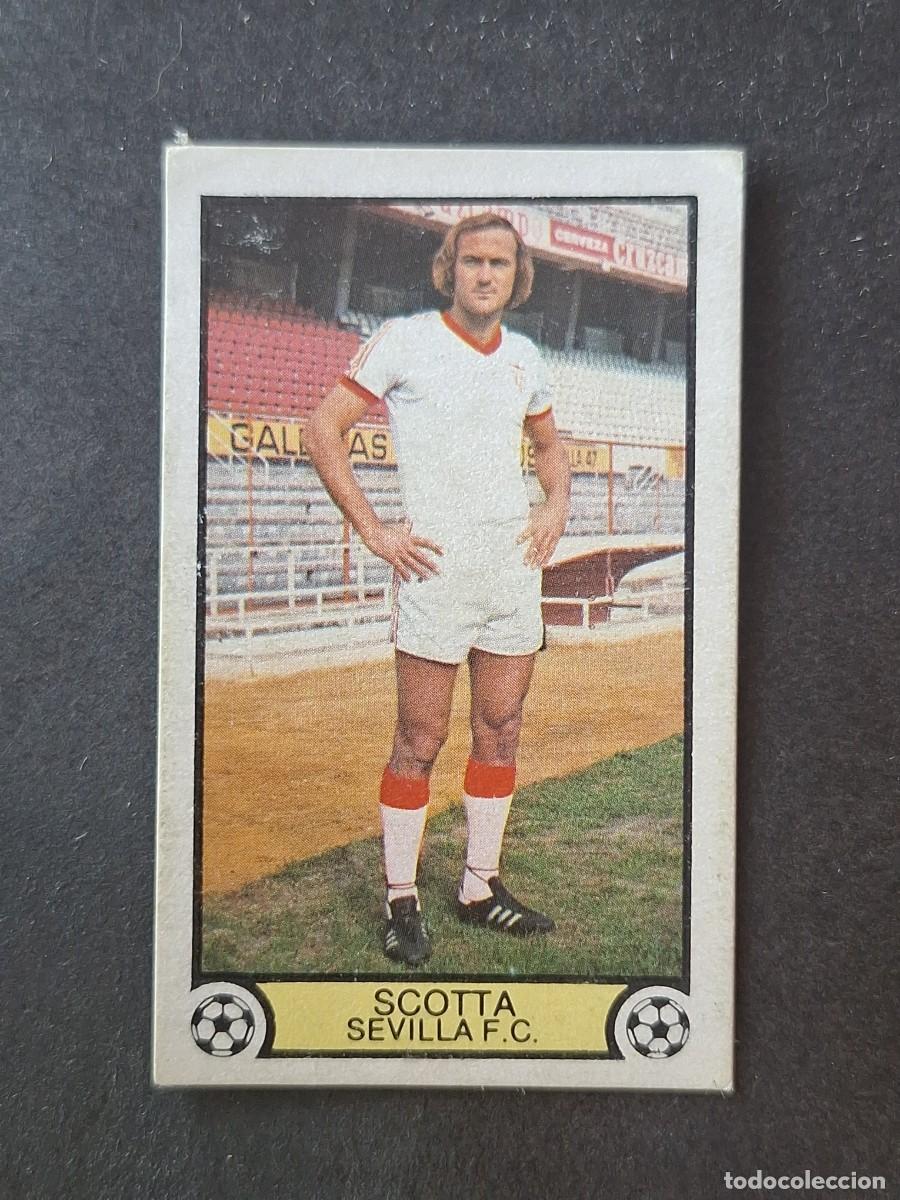 Cromos de f&uacute;tbol: L3 SCOTTA SEVILLA C. F. LIGA ESTE 1979 1980 79 80 DESPEGADO RECUPERADO