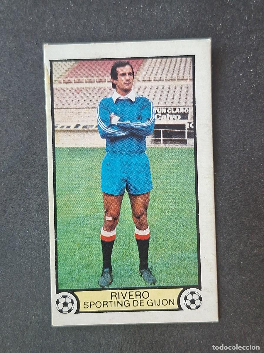 Cromos de f&uacute;tbol: L3 RIVERO SPORTING DE GIJON LIGA ESTE 1979 1980 79 80 DESPEGADO RECUPERADO