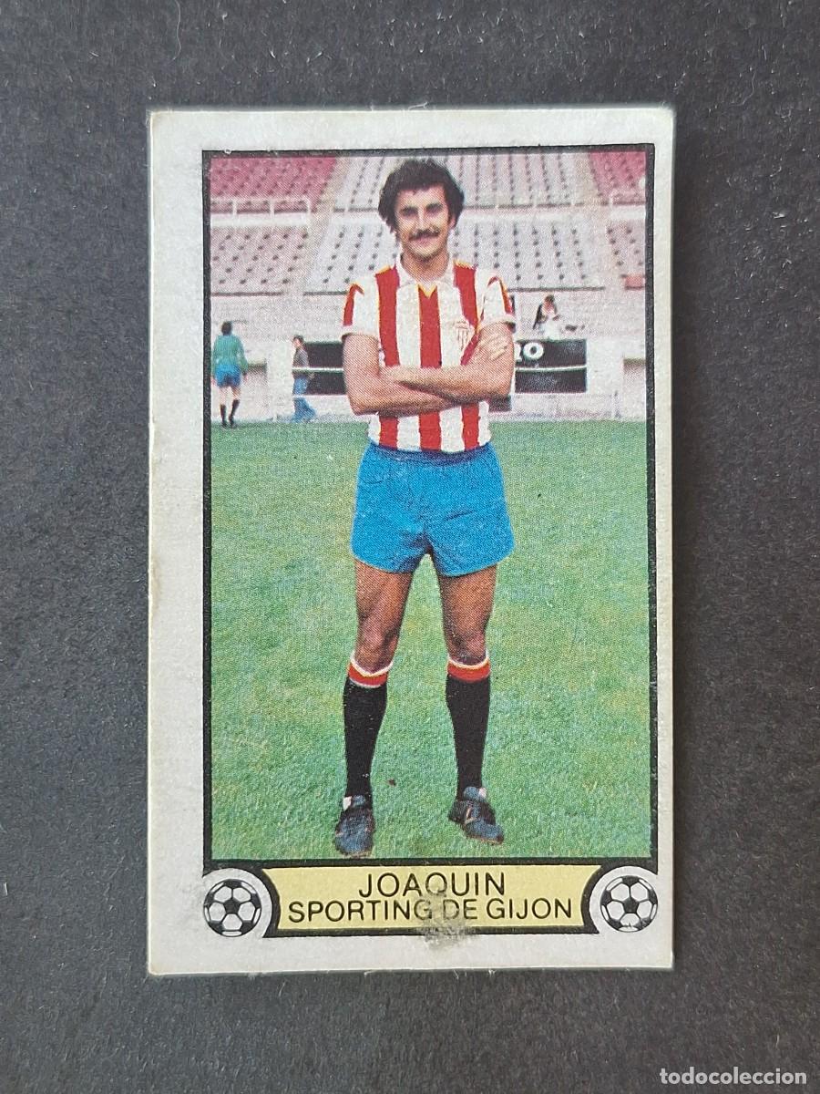 Cromos de f&uacute;tbol: L3 JOAQUIN SPORTING DE GIJON LIGA ESTE 1979 1980 79 80 DESPEGADO RECUPERADO