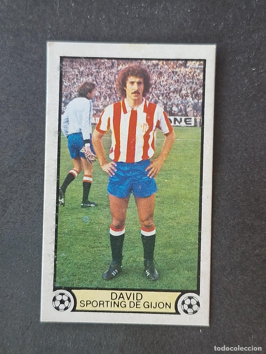 Cromos de f&uacute;tbol: L3 DAVID SPORTING DE GIJON LIGA ESTE 1979 1980 79 80 DESPEGADO RECUPERADO