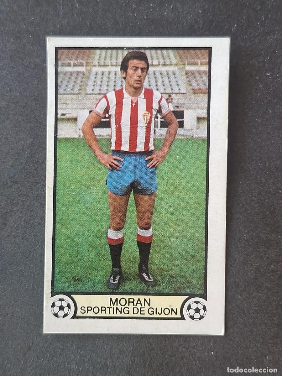 Cromos de f&uacute;tbol: L3 MORAN SPORTING DE GIJON LIGA ESTE 1979 1980 79 80 DESPEGADO RECUPERADO