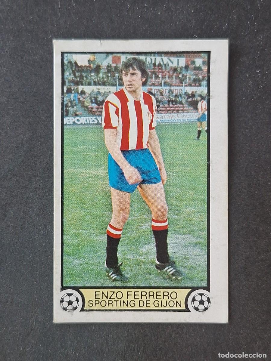 Cromos de f&uacute;tbol: L3 ENZO FERRERO SPORTING DE GIJON LIGA ESTE 1979 1980 79 80 DESPEGADO RECUPERADO