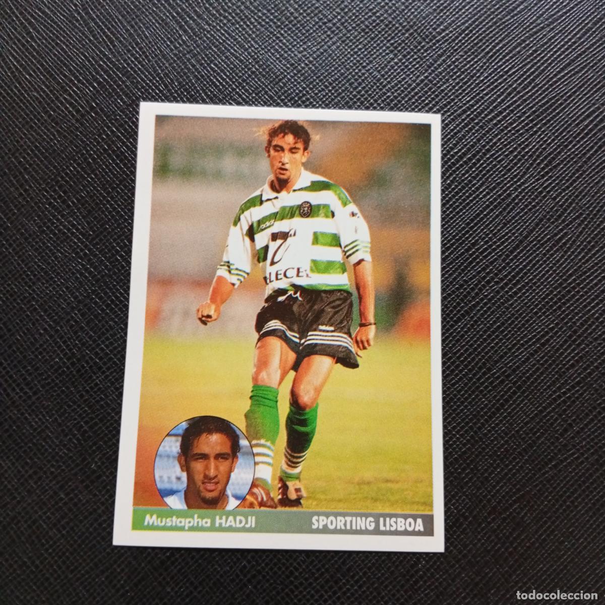 Cromos de f&uacute;tbol: 269 HADJI SPORTING LISBOA PANINI 1996 1997 LOS MEJORES EQUIPOS DE EUROPA 96 97 SIN PEGAR A62 PG172