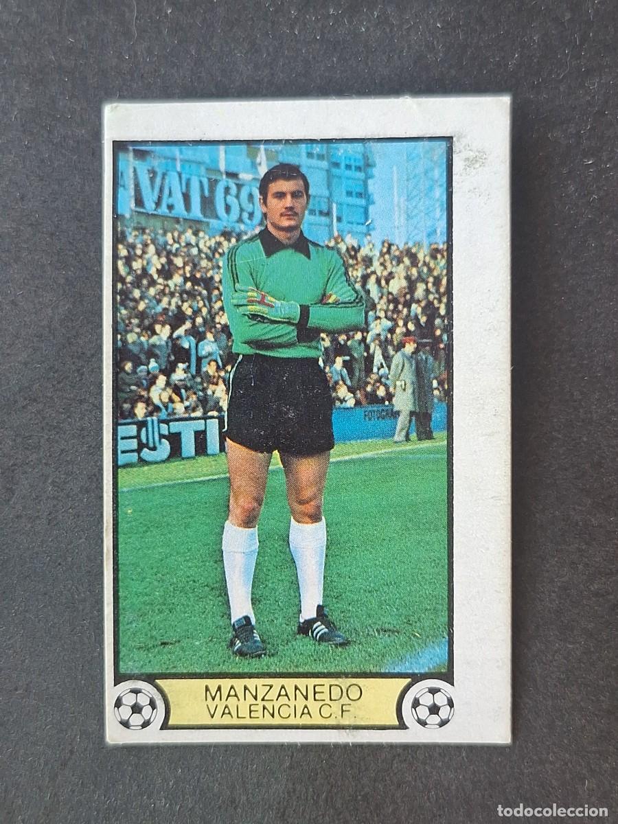 Cromos de f&uacute;tbol: L3 MANZANEDO VALENCIA C. F. LIGA ESTE 1979 1980 79 80 DESPEGADO RECUPERADO