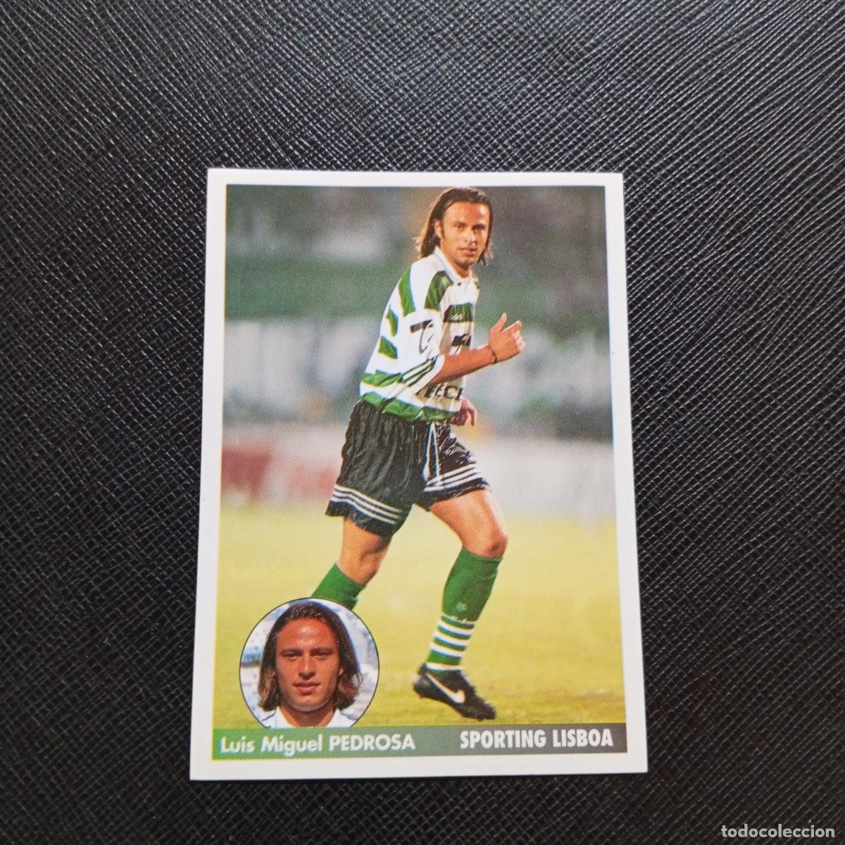 Cromos de Futebol: 266 PEDROSA SPORTING PANINI 1996 1997 LOS MEJORES EQUIPOS DE EUROPA 96 97 SIN PEGAR A62 PG181