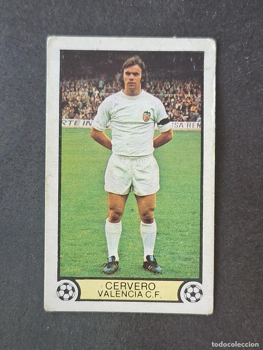 Cromos de Futebol: L3 CERVERO VALENCIA C. F. LIGA ESTE 1979 1980 79 80 DESPEGADO RECUPERADO