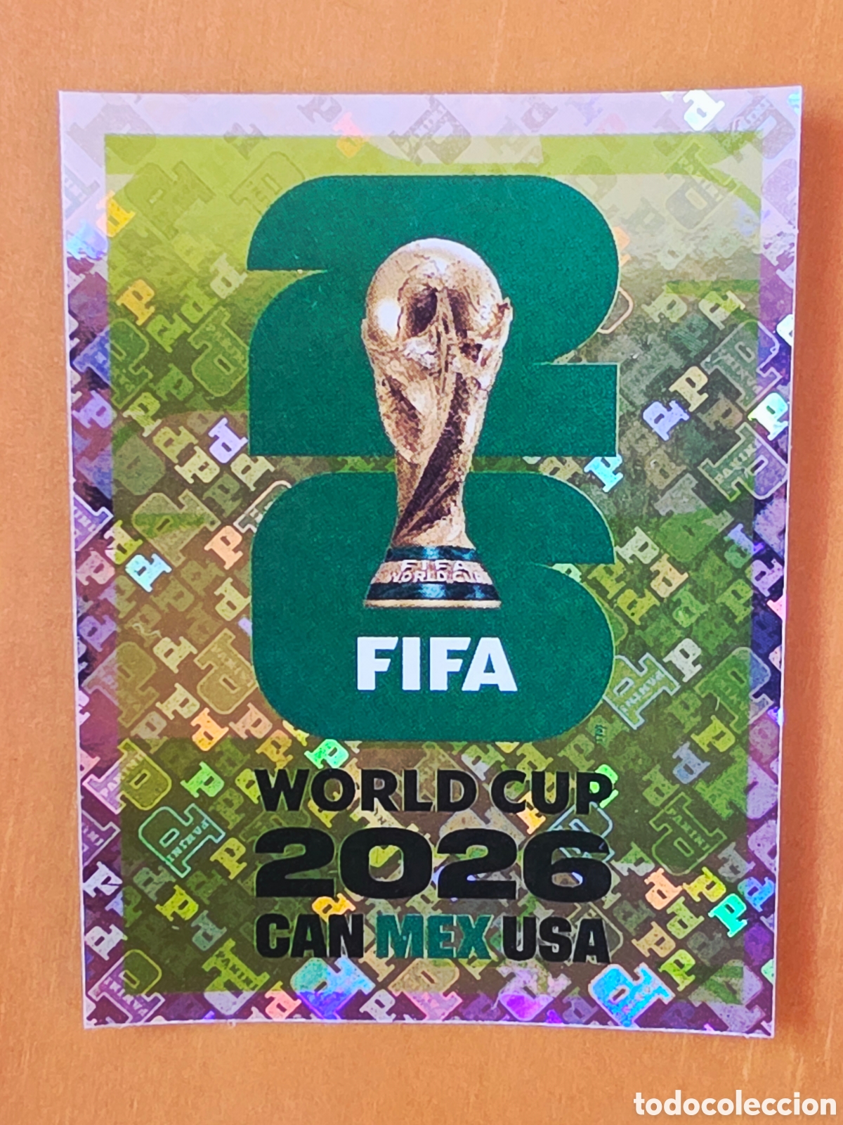 Fu&szlig;ball-Sticker: FWC 7 Emblema Logo Verde MEX M&eacute;xico, Panini FIFA World Cup Mundial 2026 Sticker