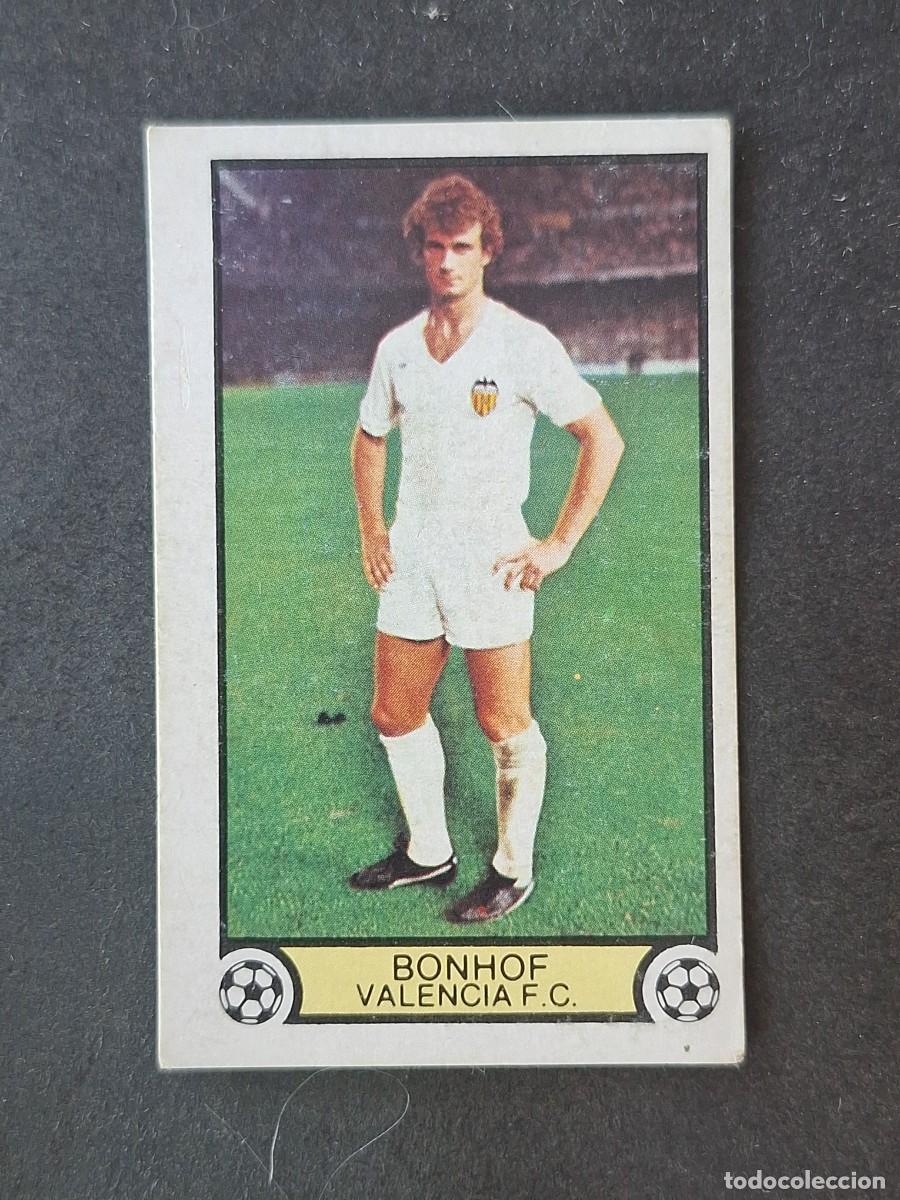 Cromos de f&uacute;tbol: L3 BONHOF VALENCIA C. F. LIGA ESTE 1979 1980 79 80 DESPEGADO RECUPERADO