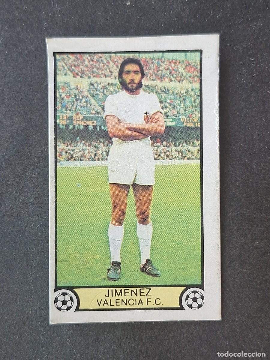 Cromos de f&uacute;tbol: L3 JIMENEZ VALENCIA C. F. LIGA ESTE 1979 1980 79 80 DESPEGADO RECUPERADO