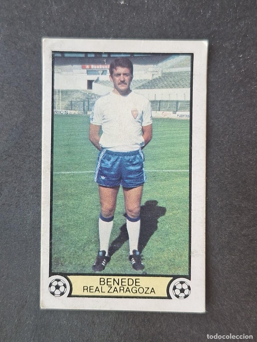 Cromos de f&uacute;tbol: L3 BENEDE REAL ZARAGOZA LIGA ESTE 1979 1980 79 80 DESPEGADO RECUPERADO