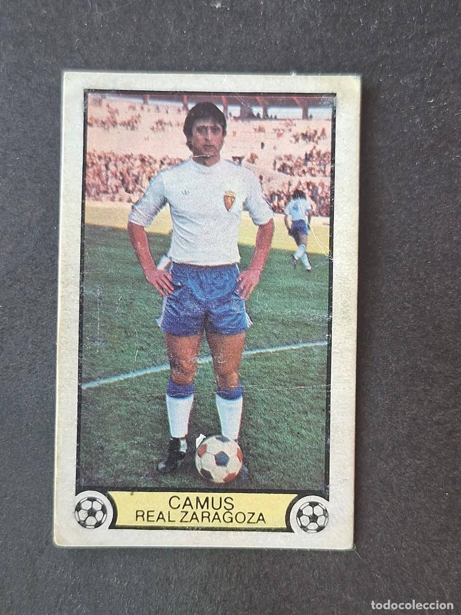 Cromos de f&uacute;tbol: L3 CAMUS REAL ZARAGOZA LIGA ESTE 1979 1980 79 80 DESPEGADO RECUPERADO