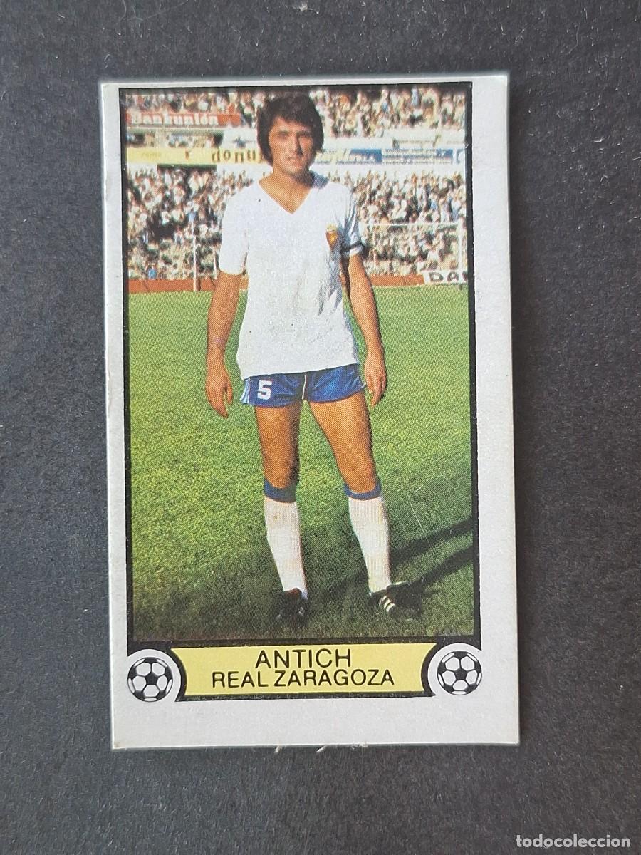 Cromos de f&uacute;tbol: L3 ANTICH REAL ZARAGOZA LIGA ESTE 1979 1980 79 80 DESPEGADO RECUPERADO