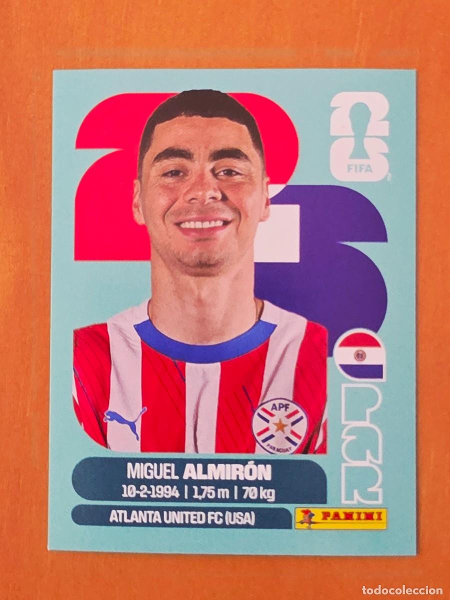 Football Stickers: PAR 17 Miguel Almir&oacute;n, Paraguay, Panini FIFA World Cup Mundial 2026 Sticker