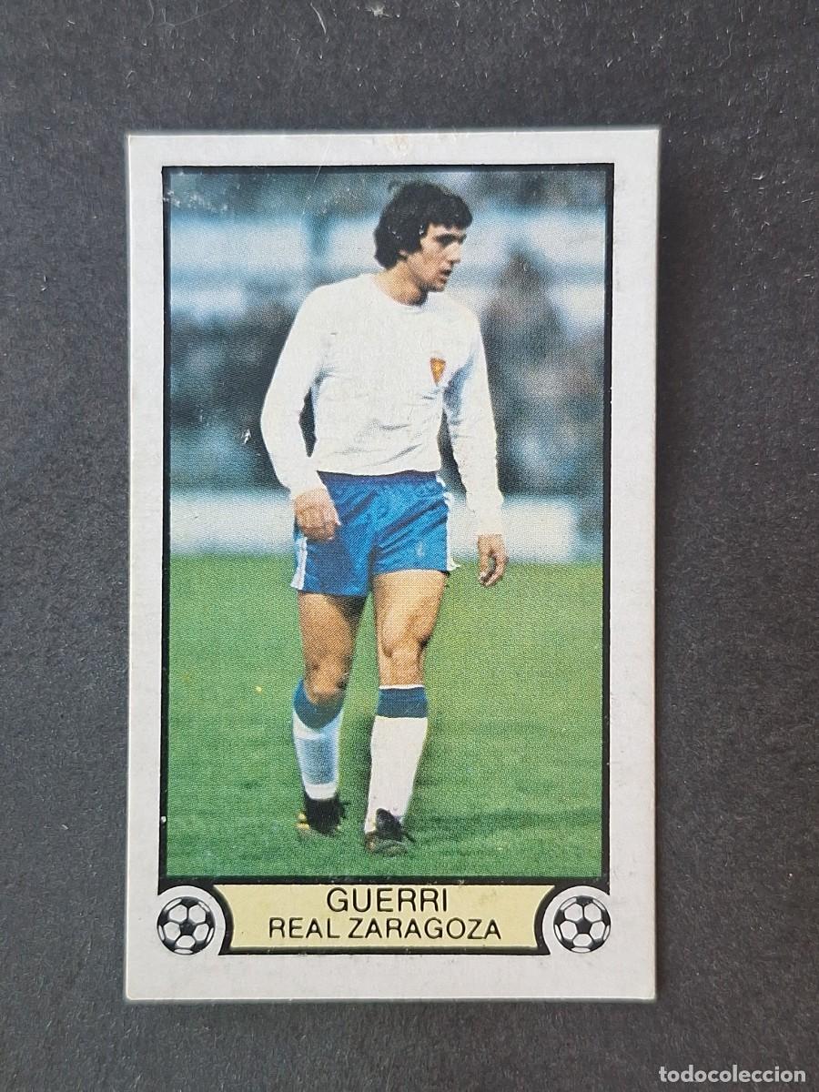 Football Stickers: L3 G&Uuml;ERRI REAL ZARAGOZA LIGA ESTE 1979 1980 79 80 DESPEGADO RECUPERADO