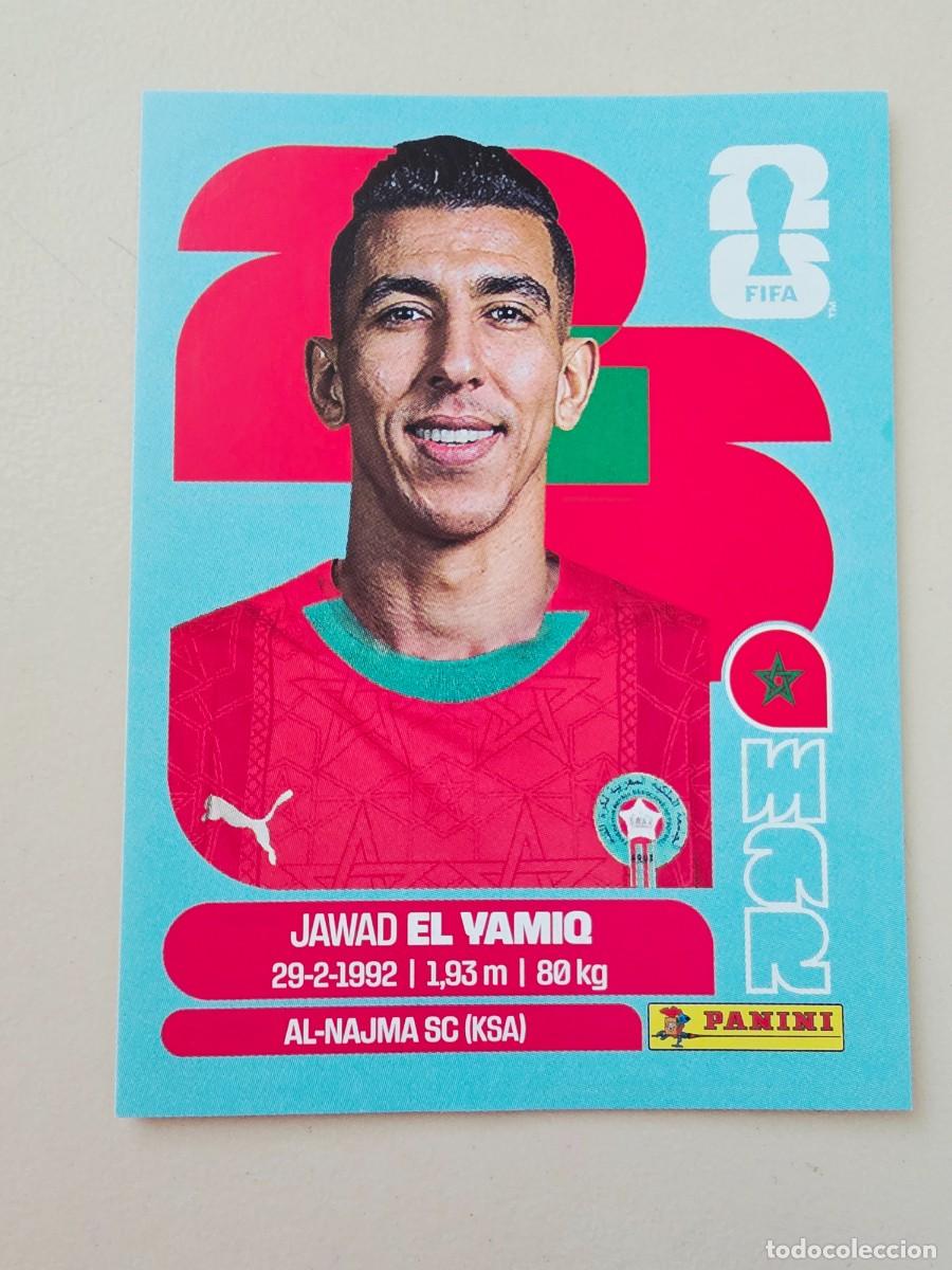 Football Stickers: MAR 8 Jawad El Yamiq, Marruecos, Panini FIFA World Cup Mundial 2026 Sticker