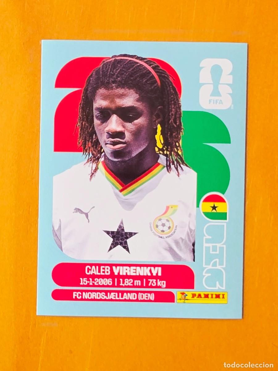 Football Stickers: GHA 8 Caleb Yirenkyi, Ghana, Panini FIFA World Cup Mundial 2026 Sticker