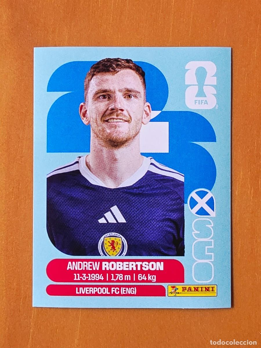 Football Stickers: SCO 6 Andrew Robertson, Escocia, Panini FIFA World Cup Mundial 2026 Sticker