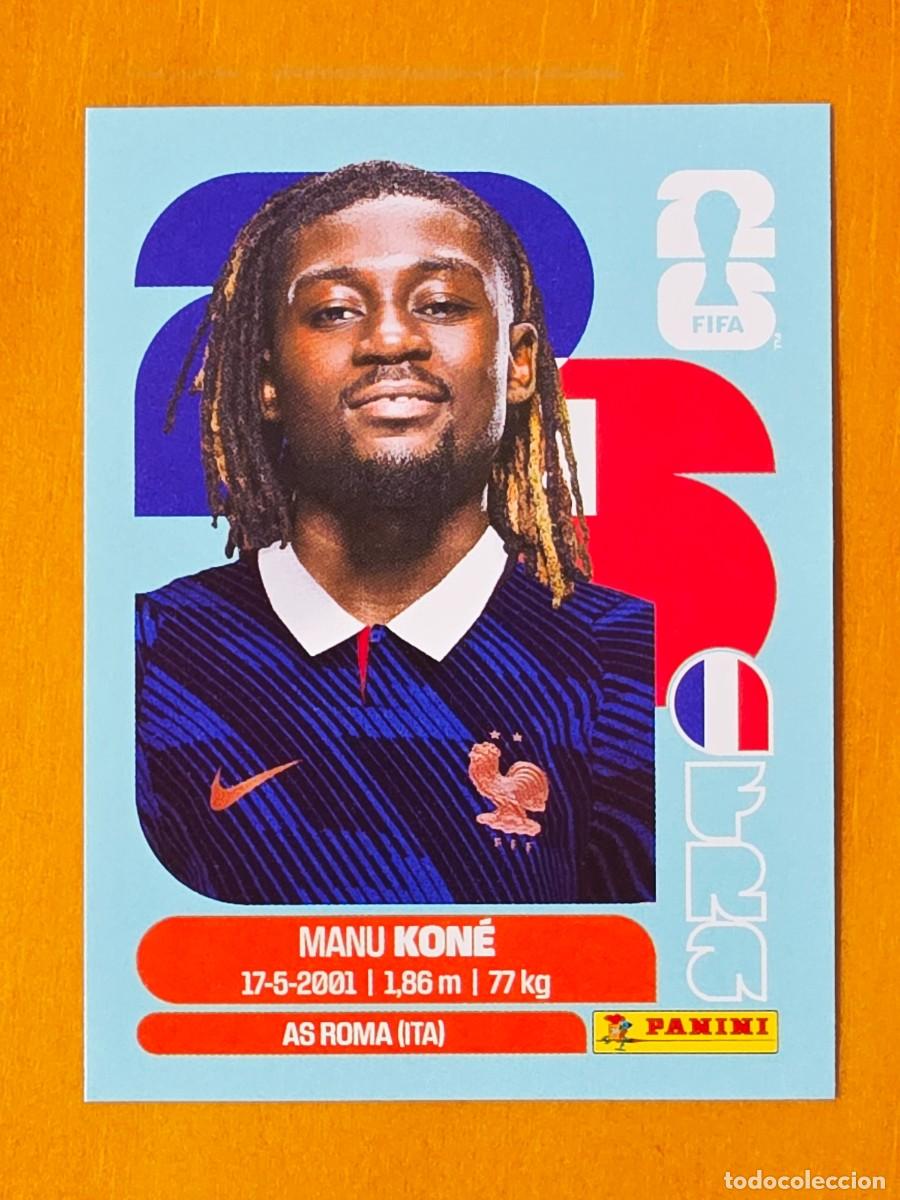 Football Stickers: FRA 11 Manu Kon&eacute;, Francia, Panini FIFA World Cup Mundial 2026 Sticker