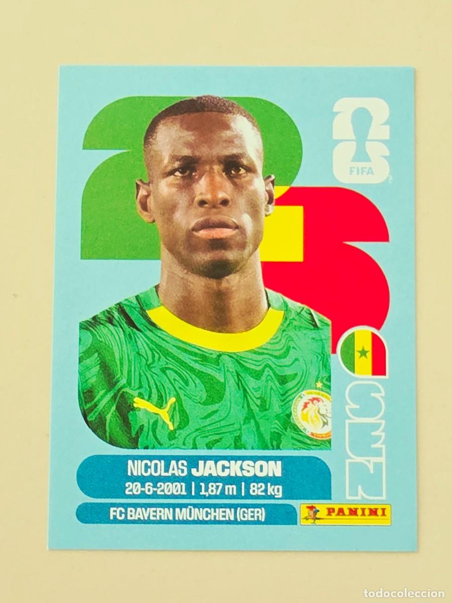 Football Stickers: SEN 19 Nicolas Jackson, Senegal, Panini FIFA World Cup Mundial 2026 Sticker