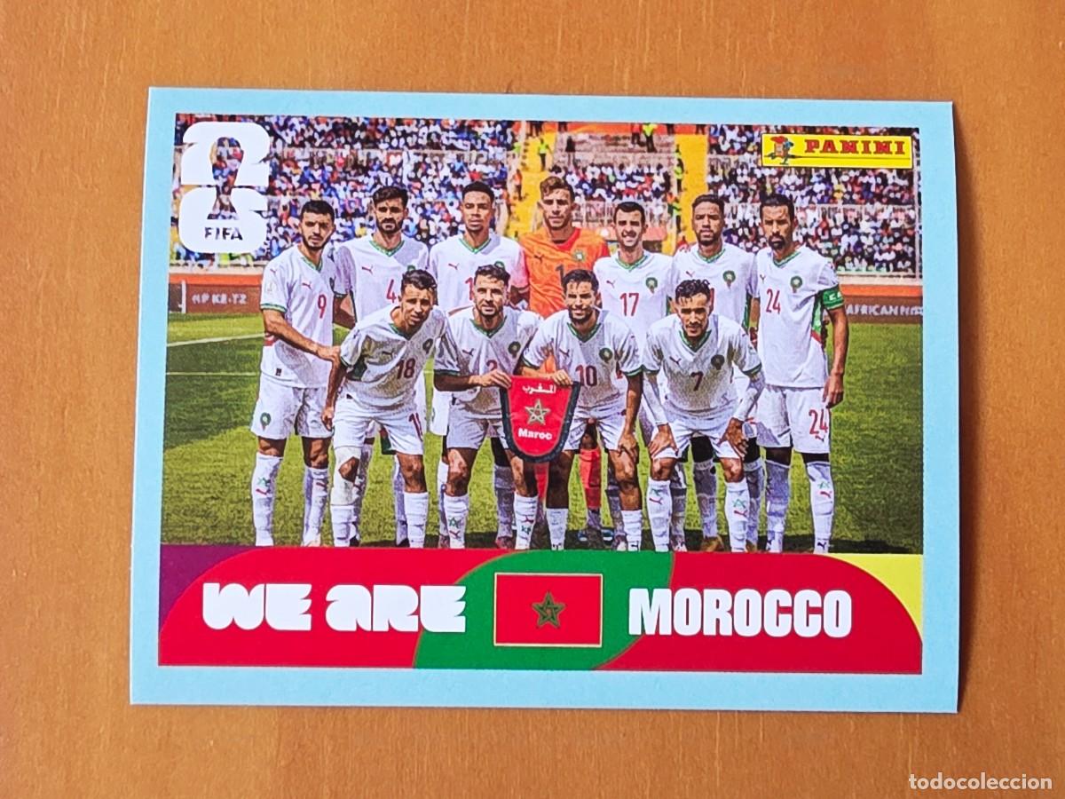 Football Stickers: MAR 13 Alineaci&oacute;n equipo plantilla, Marruecos, Panini FIFA World Cup Mundial 2026 Sticker