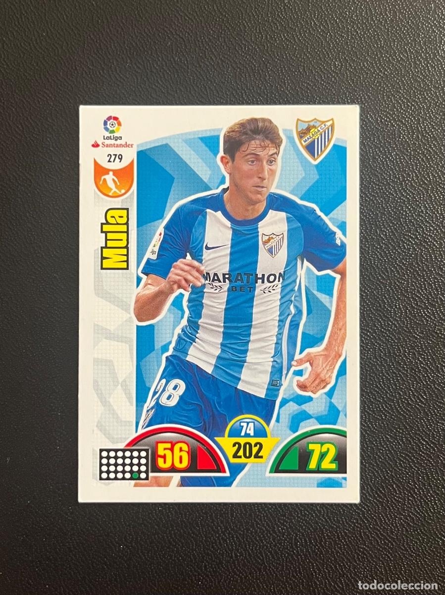 Figurine di Calcio: 279 MULA M&Aacute;LAGA CF ADRENALYN 2017 2018 CROMO PANINI LA LIGA SANTANDER 17 18