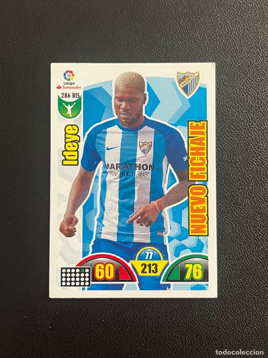 Figurine di Calcio: 286 BIS IDEYE M&Aacute;LAGA CF ADRENALYN 2017 2018 CROMO PANINI LA LIGA SANTANDER 17 18
