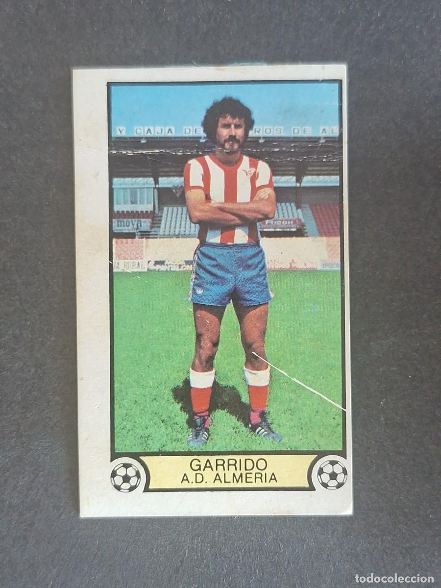Figurine di Calcio: L3 GARRIDO U. D. ALMERIA LIGA ESTE 1979 1980 79 80 DESPEGADO RECUPERADO