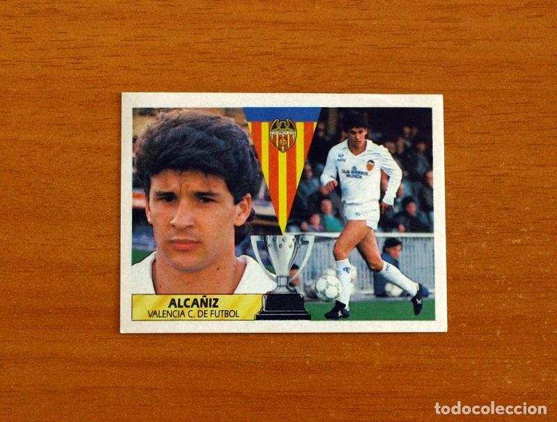 Cromos de f&uacute;tbol: Valencia - Alca&ntilde;iz - Ediciones Este Liga 1987-1988, 87-88 - Nunca pegado