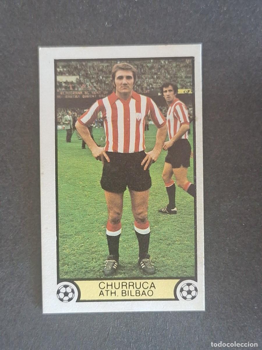 Cromos de f&uacute;tbol: L3 CHURRUCA ATHLETIC CLUB DE BILBAO LIGA ESTE 1979 1980 79 80 DESPEGADO RECUPERADO