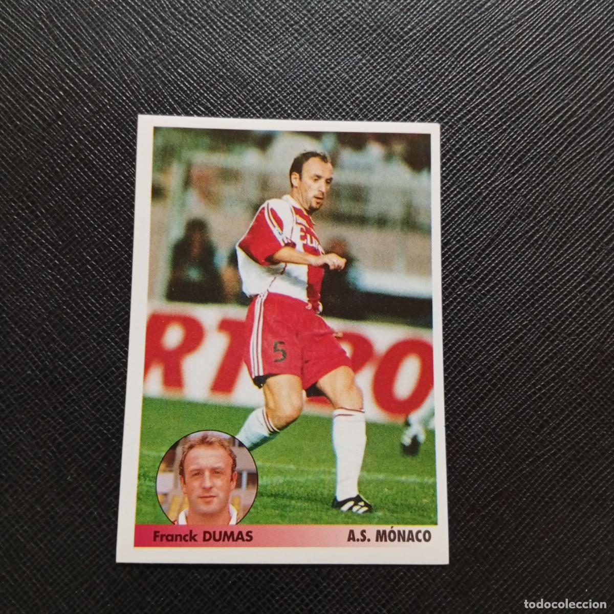 Cromos de f&uacute;tbol: 174 DUMAS MONACO PANINI 1996 1997 LOS MEJORES EQUIPOS DE EUROPA 96 97 SIN PEGAR A62 PG181