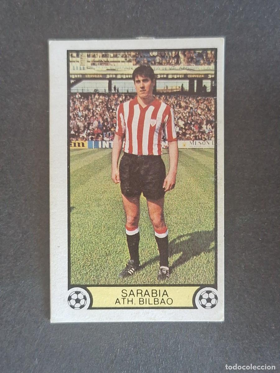 Cromos de f&uacute;tbol: L3 SARABIA ATHLETIC CLUB DE BILBAO LIGA ESTE 1979 1980 79 80 DESPEGADO RECUPERADO