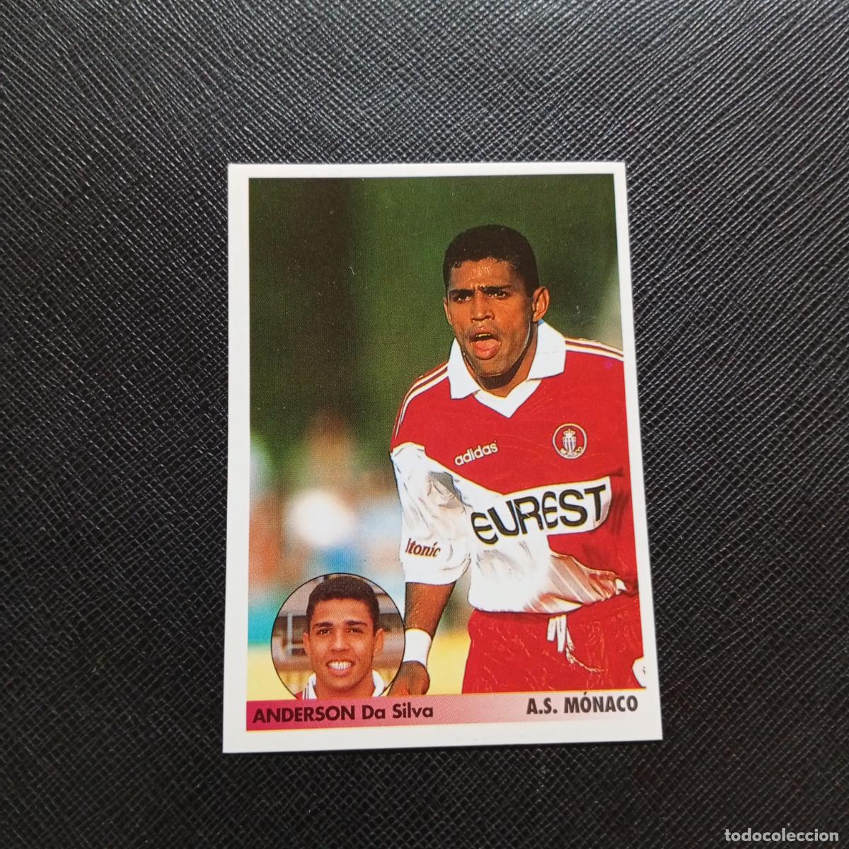 Cromos de f&uacute;tbol: 181 ANDERSON MONACO PANINI 1996 1997 LOS MEJORES EQUIPOS DE EUROPA 96 97 SIN PEGAR - A62 PG190