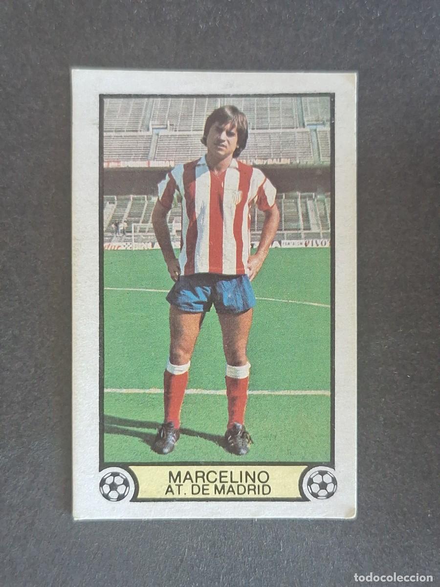 Figurine di Calcio: L3 MARCELINO ATLETICO DE MADRID LIGA ESTE 1979 1980 79 80 DESPEGADO RECUPERADO