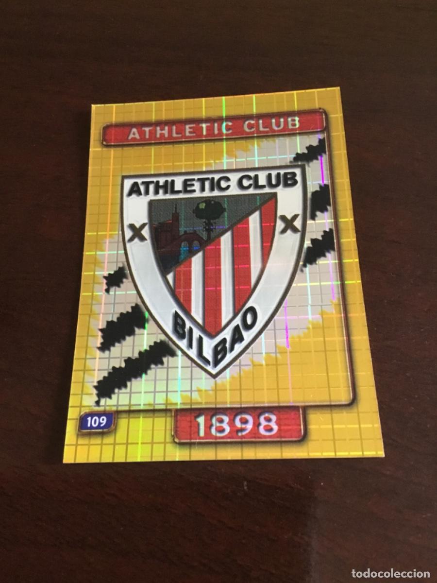 Cromos de Futebol: 109 Escudo Athletic Club Las Fichas de la Liga 2005 Mundicromo