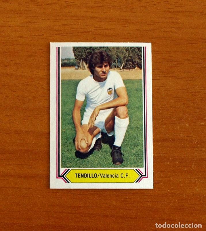 Cromos de Futebol: Valencia - Tendillo - Ediciones Este Liga 1980-1981, 80-81 - Cromo Nunca pegado