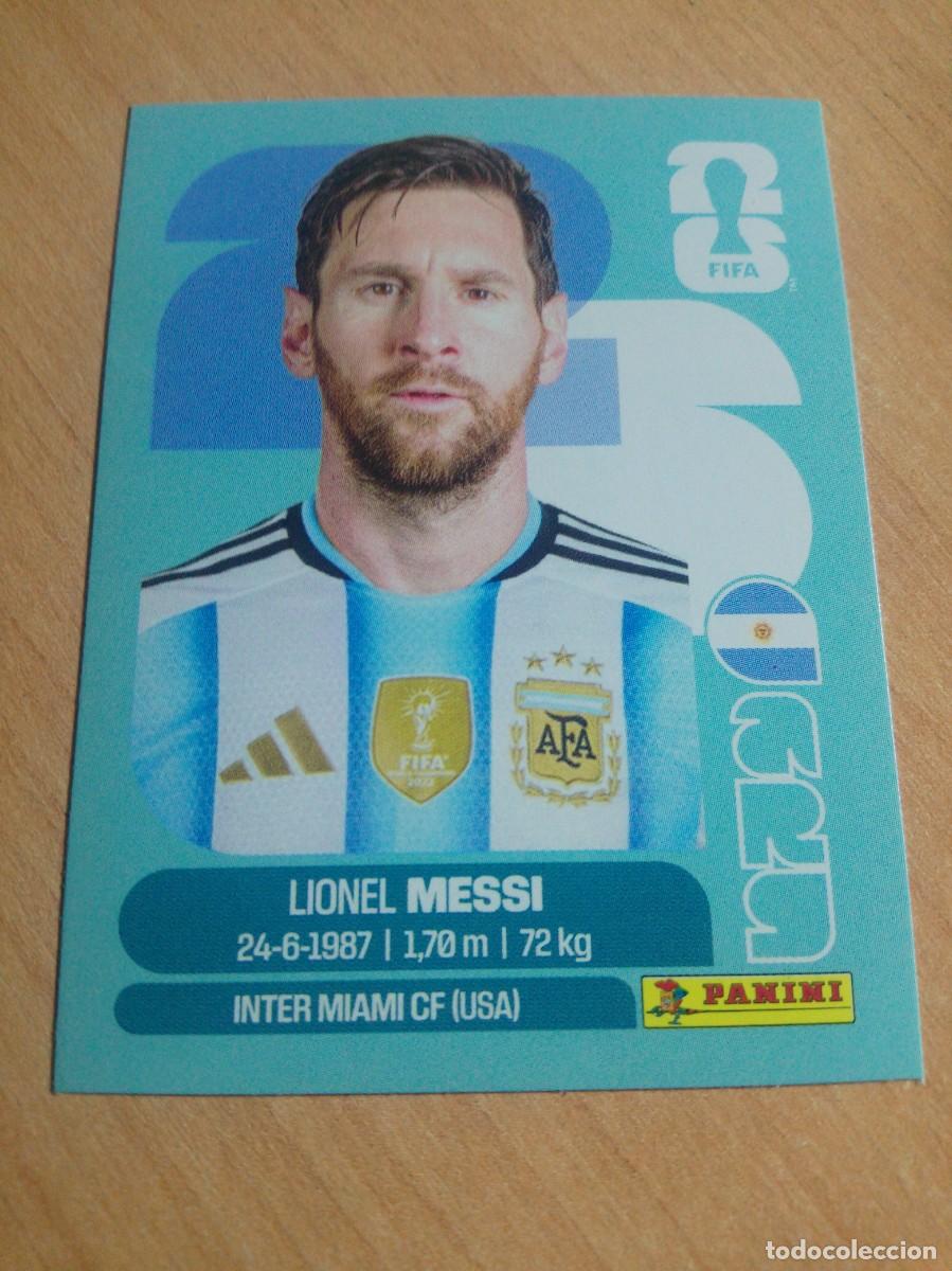 Cromos de Futebol: ARG 17 ARG17 MESSI ARGENTINA MUNDIAL FIFA WORLD CUP 2026 26 PANINI STICKERS NUEVO