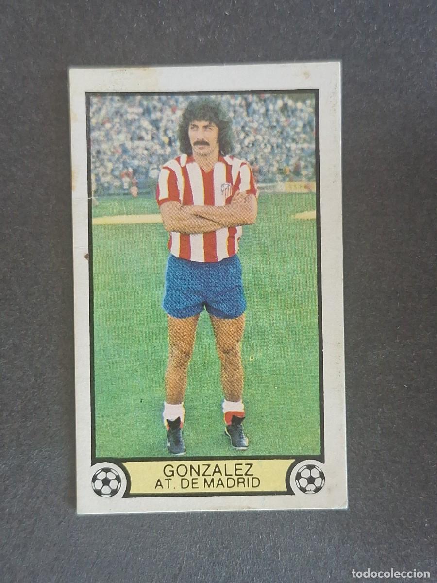 Fu&szlig;ball-Sticker: L3 GONZALEZ ATLETICO DE MADRID LIGA ESTE 1979 1980 79 80 DESPEGADO RECUPERADO