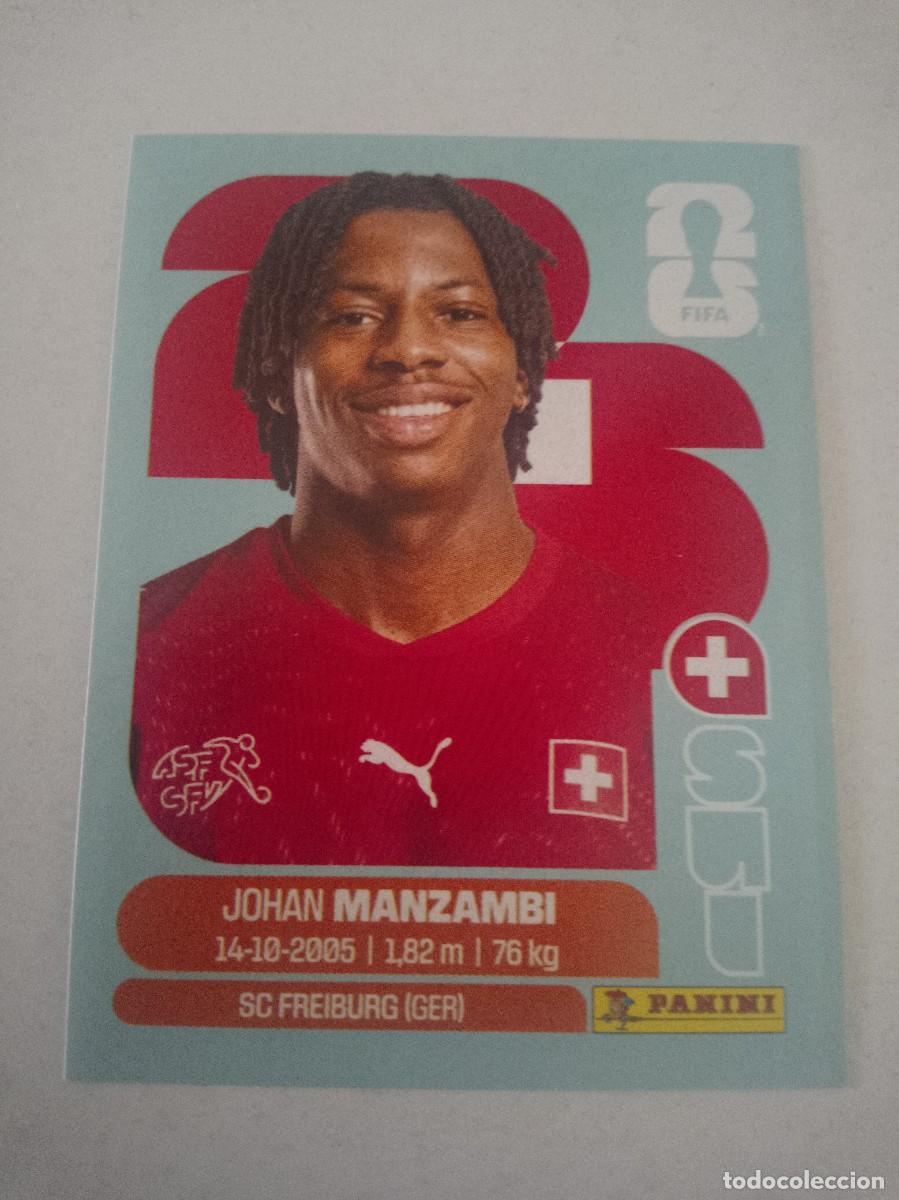 Fu&szlig;ball-Sticker: MANZAMBI SUIZA SUI 15 MUNDIAL FIFA WORLD CUP 2026 26 PANINI STICKERS NUEVO