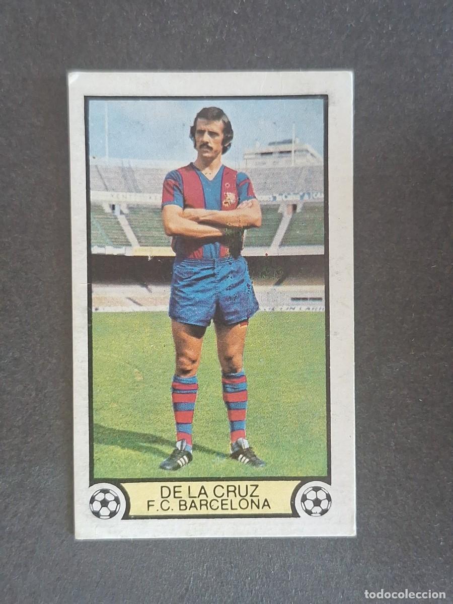 Cromos de Futebol: L3 DE LA CRUZ F. C. BARCELONA LIGA ESTE 1979 1980 79 80 DESPEGADO RECUPERADO