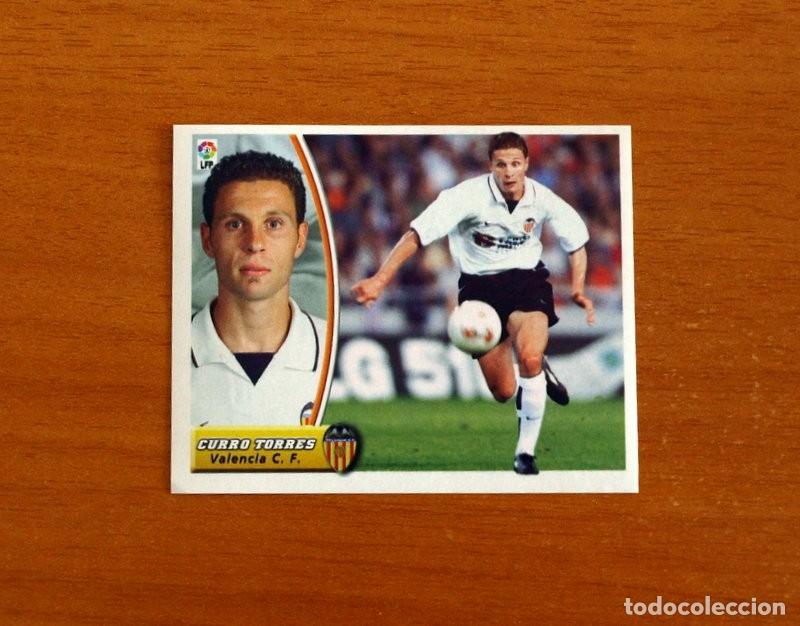 Cromos de Futebol: Valencia - Curro Torres - Ediciones Este Liga 2003-2004, 03-04 - Nunca pegado