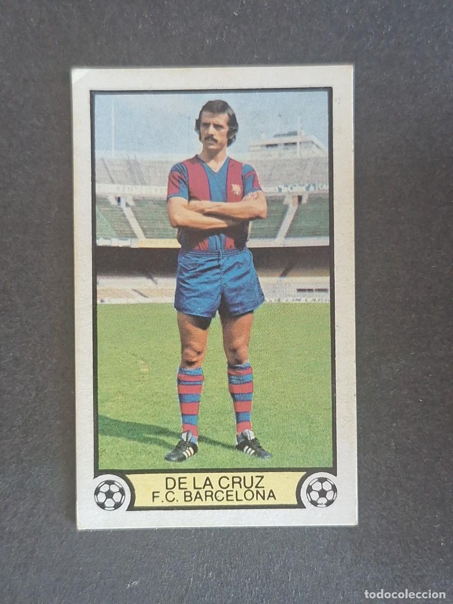 Cromos de Futebol: L3 DE LA CRUZ F. C. BARCELONA LIGA ESTE 1979 1980 79 80 DESPEGADO RECUPERADO