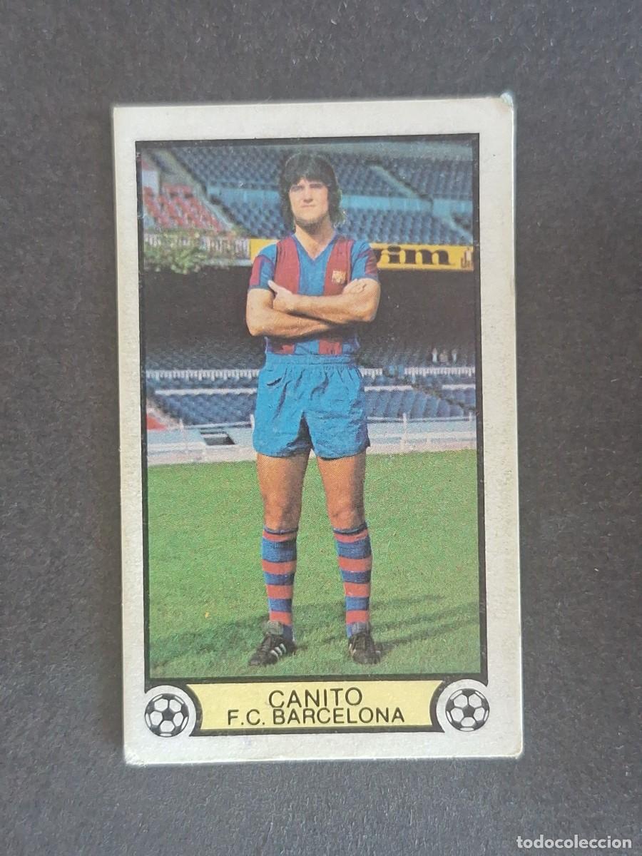 Cartes &agrave; collectionner de Football: L3 CANITO F. C. BARCELONA LIGA ESTE 1979 1980 79 80 DESPEGADO RECUPERADO