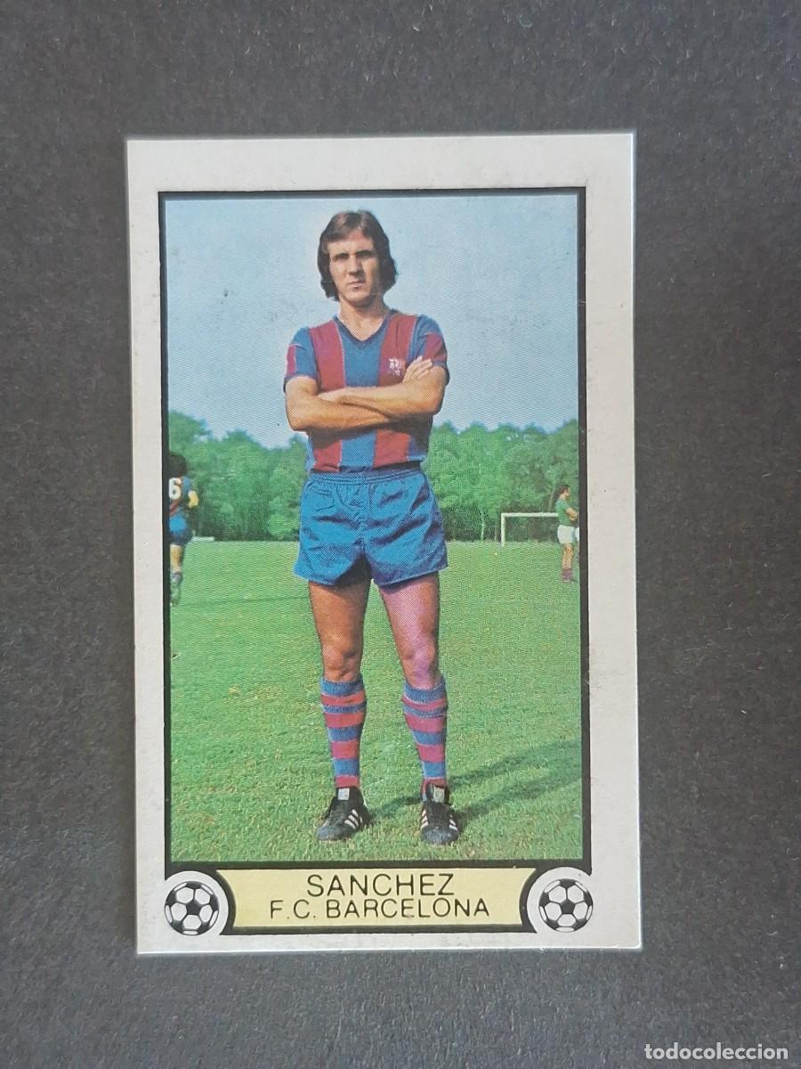 Cartes &agrave; collectionner de Football: L3 SANCHEZ F. C. BARCELONA LIGA ESTE 1979 1980 79 80 DESPEGADO RECUPERADO