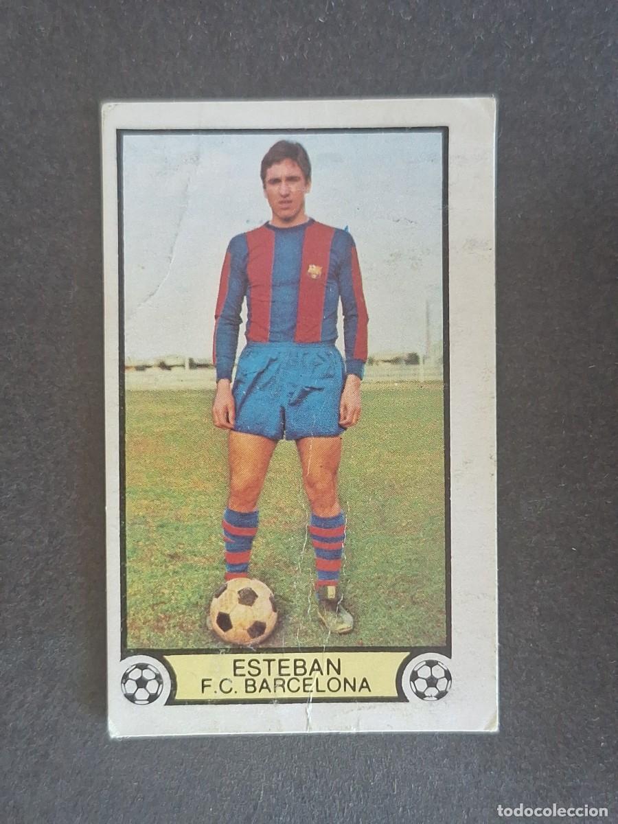 Cromos de f&uacute;tbol: L3 ESTEBAN F. C. BARCELONA LIGA ESTE 1979 1980 79 80 DESPEGADO RECUPERADO