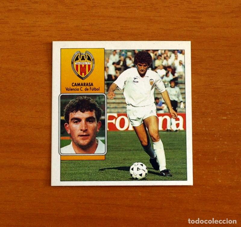 Cromos de f&uacute;tbol: Valencia - Camarasa - Ediciones Este Liga 1992-1993, 92-93 - Nunca Pegado